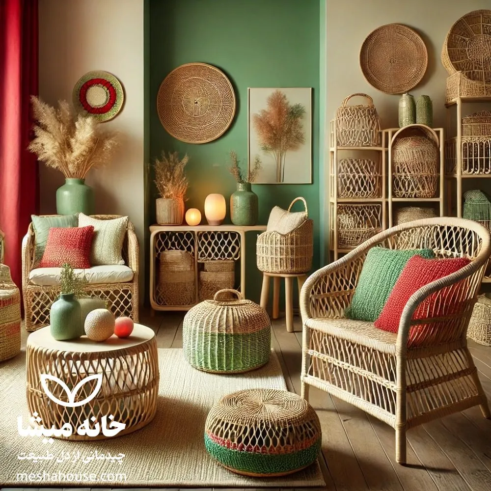استفاده از رنگهای مکمل در دکوراسیون حصیری 5 IMG 0148 2
