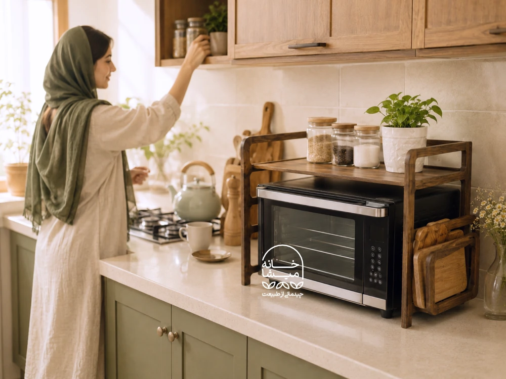 راهنمای نظمدهی کابینت آشپزخانه 29 راهنمای نظمدهی کابینت آشپزخانه — ۲