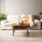 میز حصیری بیضی نخل طول ۸۰ - Image 2