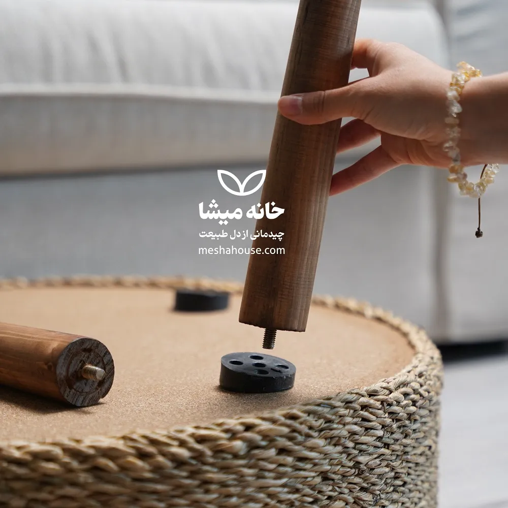 ایجاد فضای نشیمن در تراس با استفاده از مبلمان حصیری 2 DSC027061111